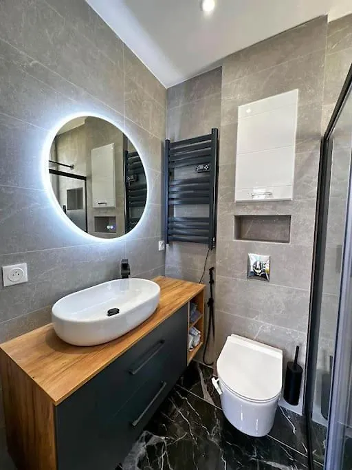 Chic Renovated 2 Bedroom Entire Apartment Or Only Private Rooms In Liberation In Nice With Garage On Demand, Ac, Wi-Fi And Tram Access Francie